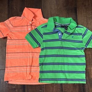 Gap and Nautica polos